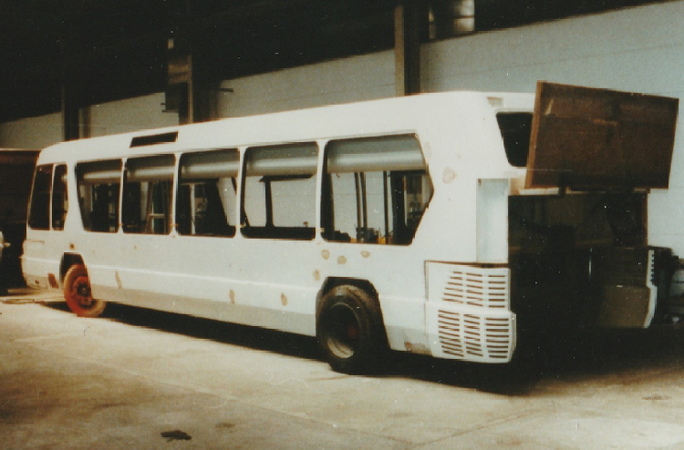 Selbsttragende Faserverbund-Fahrgastzelle Neoplan-Metroliners